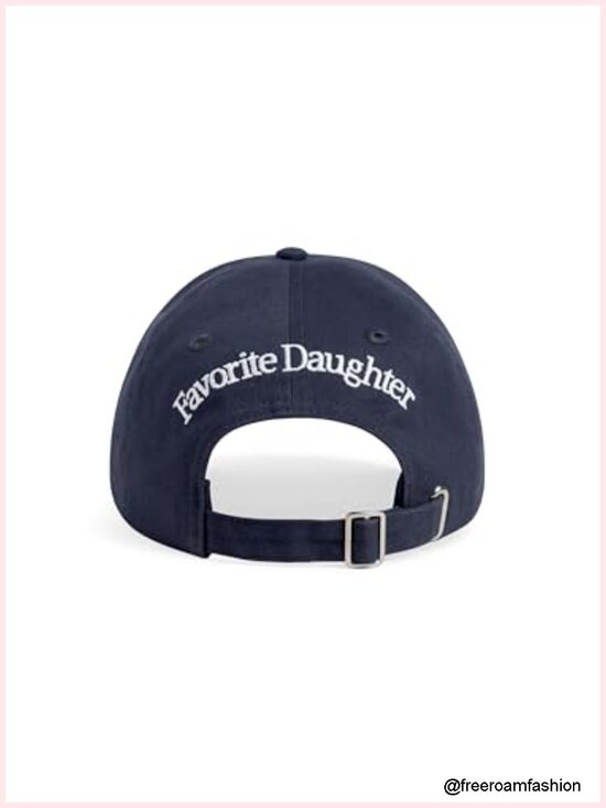 Cotton Baseball Cap with Embroidered Logo, Adjustable Buckle Strap